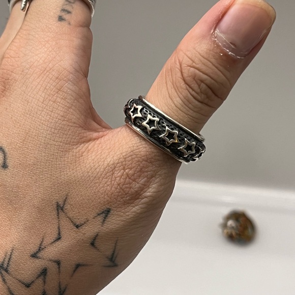 Silver Star Cody Sanderson ring, a competitor of Chrome Hearts based in Santa Fe - Picture 2 of 4